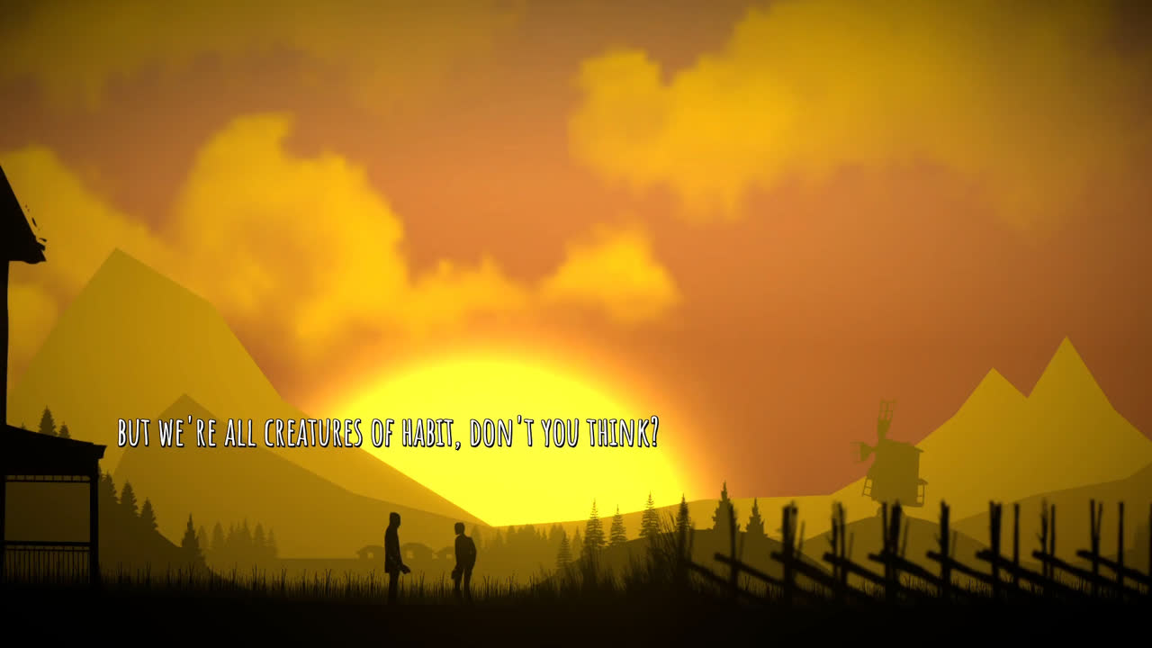 Good Mourning: a dialogue scene